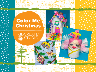 Kidcreate Studio - Fairfax Station. Color Me Christmas Weekly Class (5-12 Years)